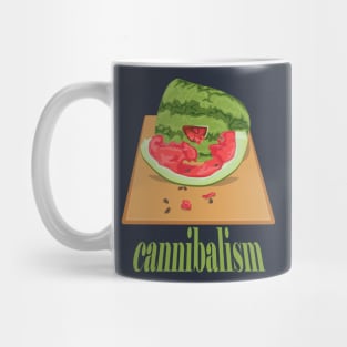 Watermelon cannibal Mug